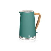 Swan Nordic Elektrikli Su Isıtıcısı Kettle 1.7 Litre 3000 w Çam Yeşili